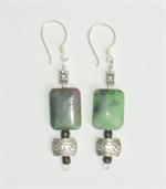 Hotsjok design �reringe med ruby Ziosite